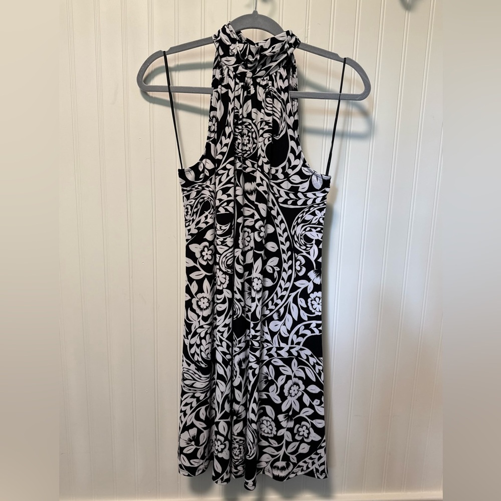 MSK Black and White  Dress